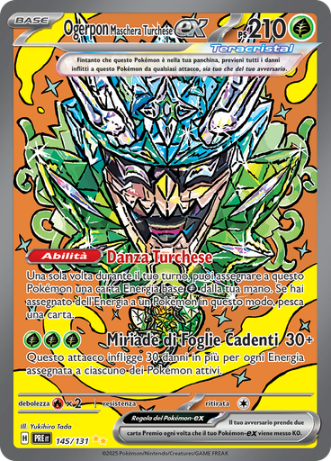 Ogerpon Maschera Turchese-ex