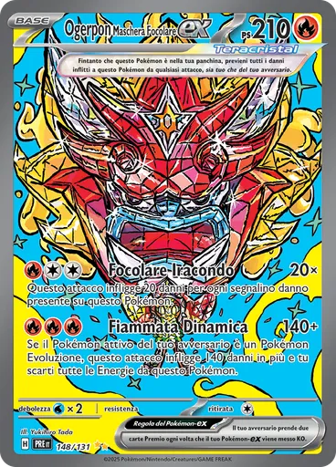 Ogerpon Maschera Focolare-ex