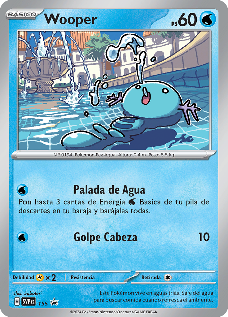 Wooper (Reverse Holo)