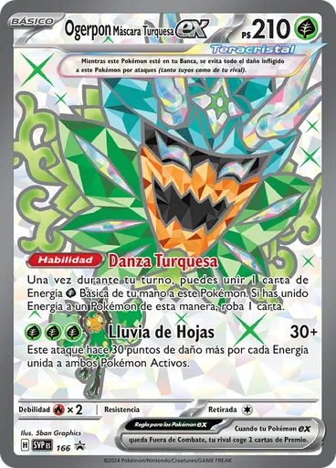 Ogerpon Máscara Turquesa ex