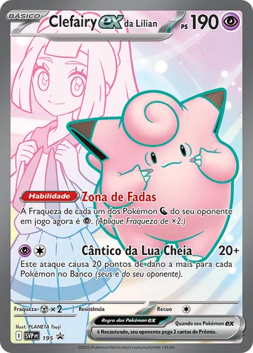 Clefairy ex da Lílian