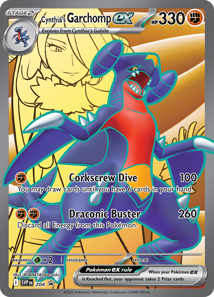 Cynthia's Garchomp ex