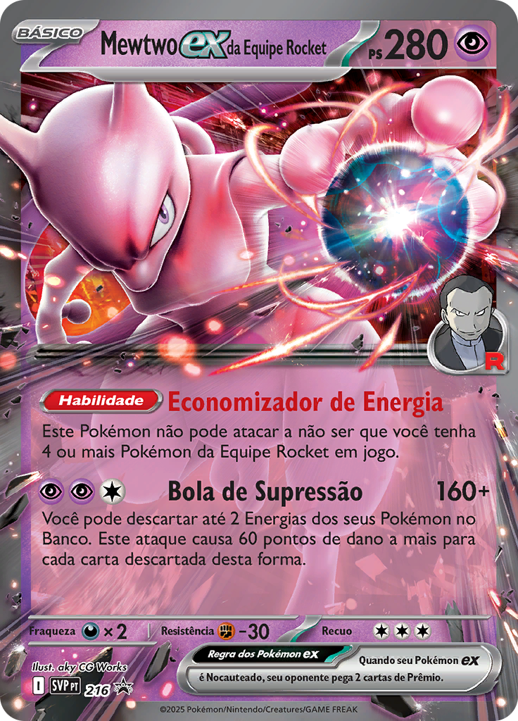 Mewtwo ex da Equipe Rocket