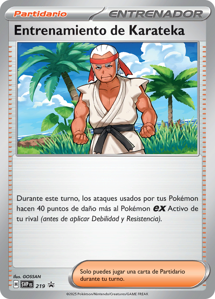 Entrenamiento de Karateka