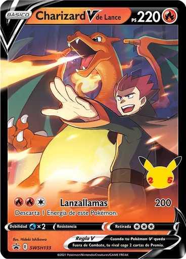 Charizard V de Lance