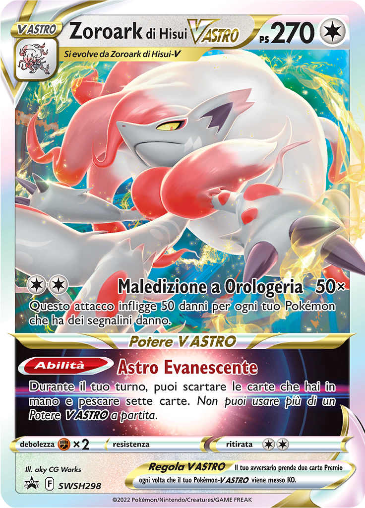 Zoroark di Hisui V ASTRO