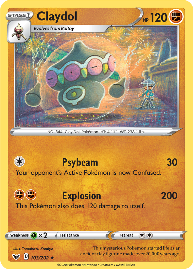 Claydol (Reverse Holo)