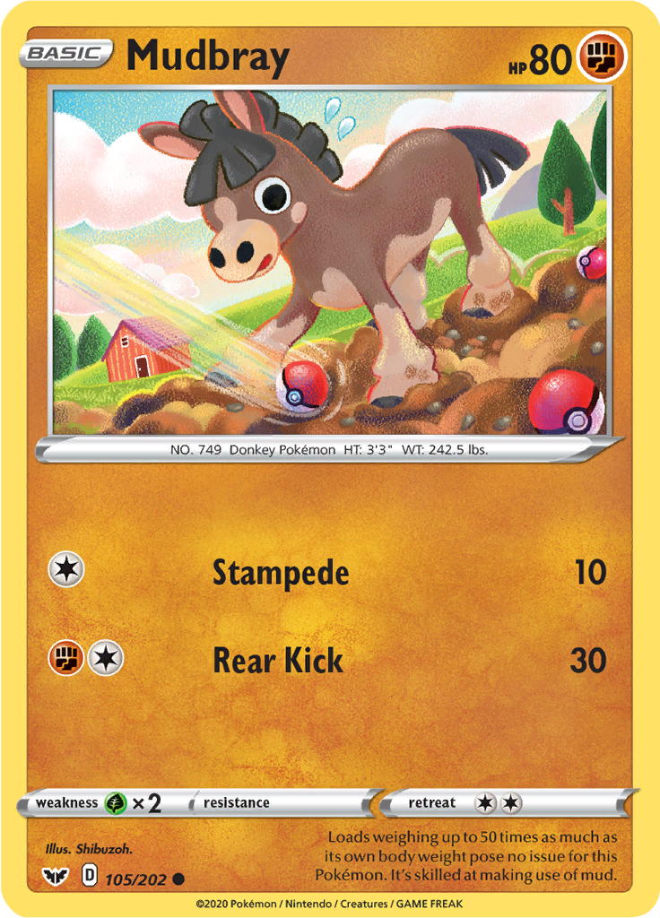 Mudbray (Reverse Holo)