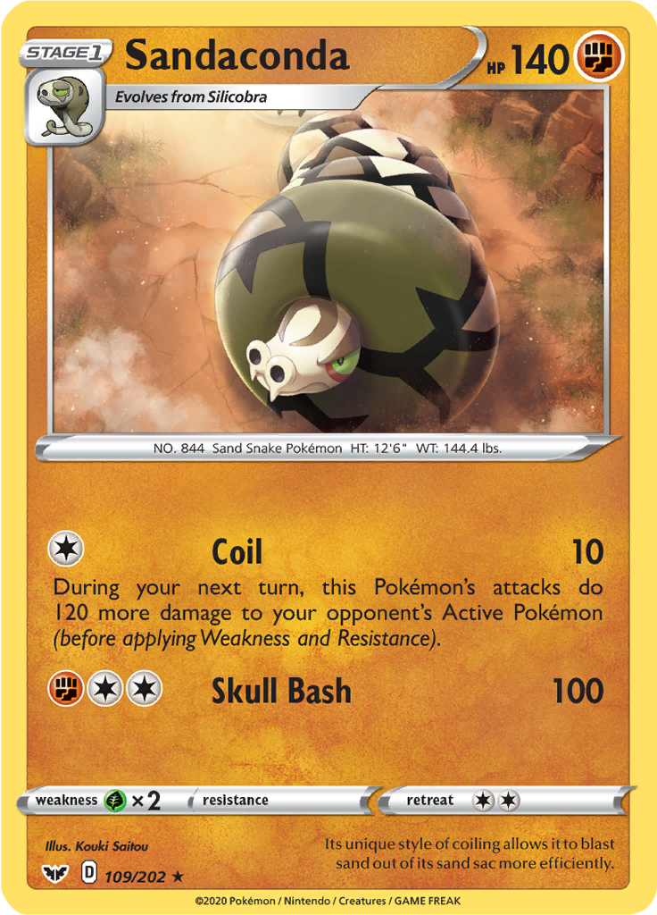 Sandaconda (Reverse Holo)