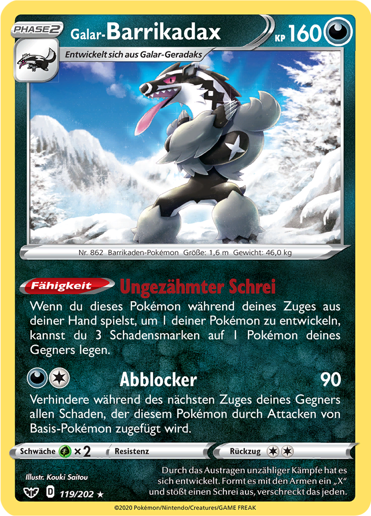 Galar-Barrikadax (Reverse Holo)