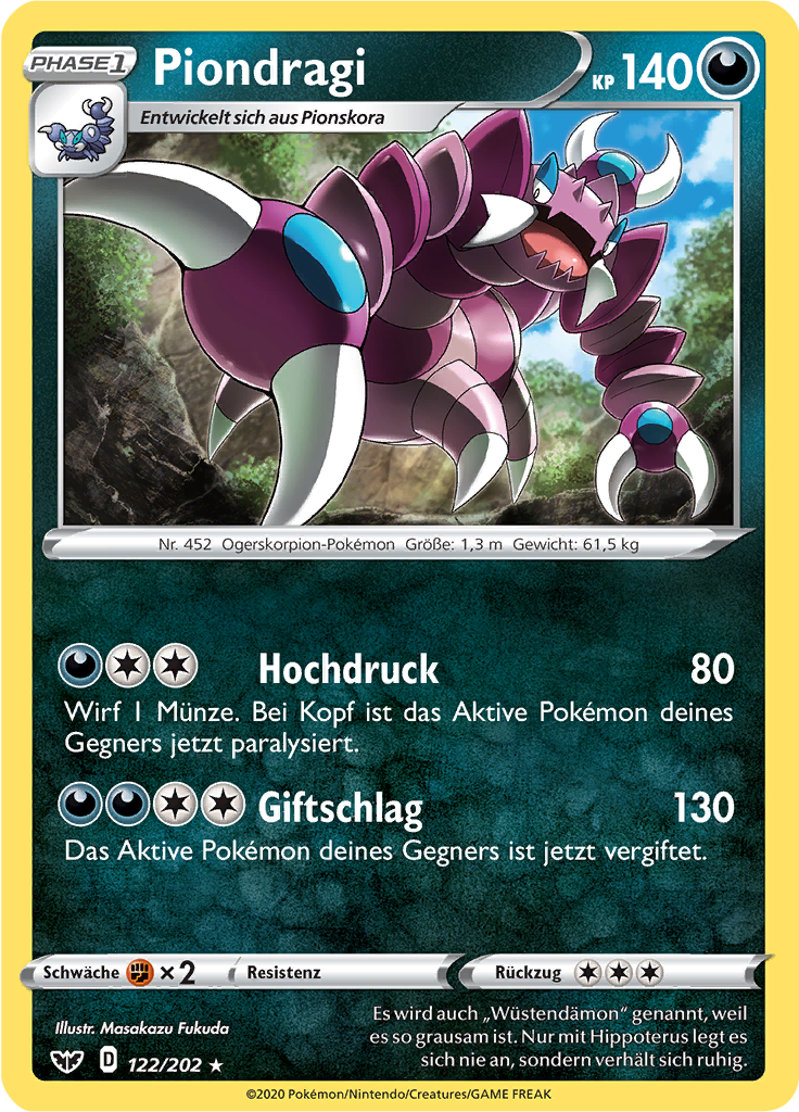 Piondragi (Reverse Holo)