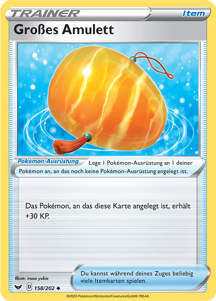Großes Amulett