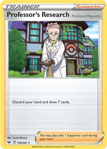 Professor's Research (Professor Magnolia) (Reverse Holo)