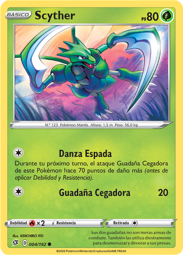 Scyther (Reverse Holo)