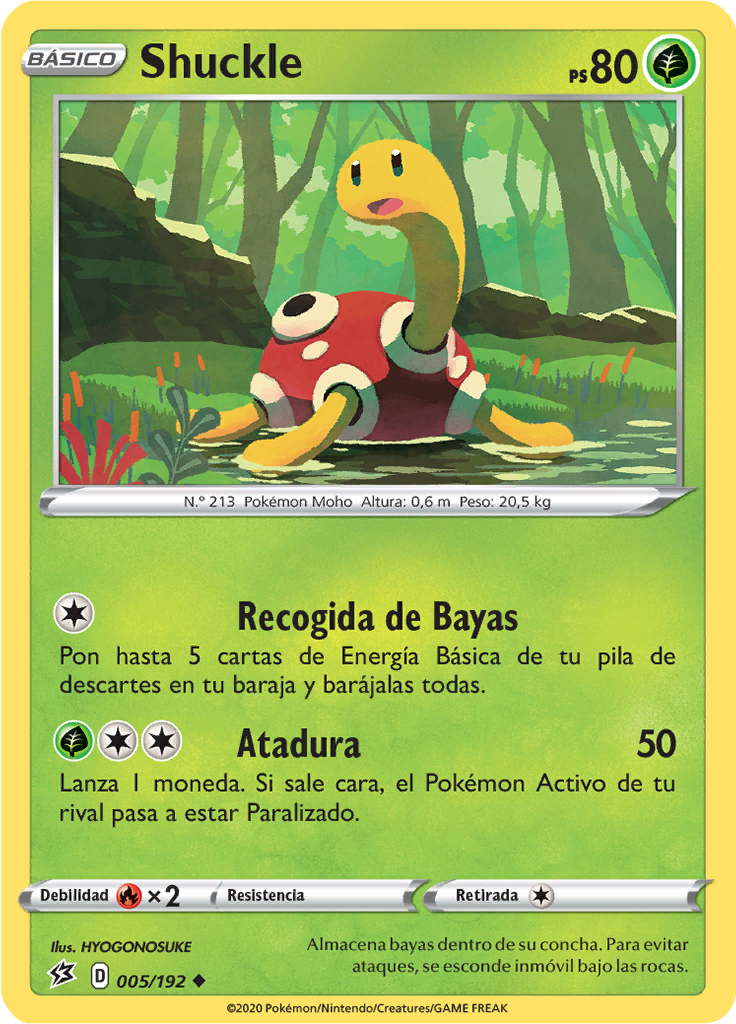 Shuckle (Reverse Holo)