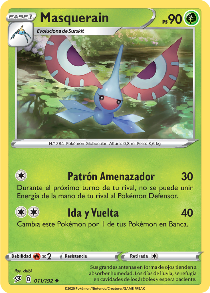 Masquerain (Reverse Holo)