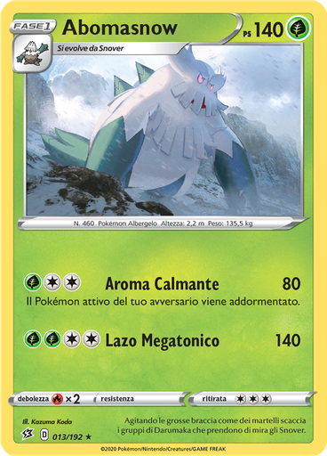 Abomasnow (Reverse Holo)