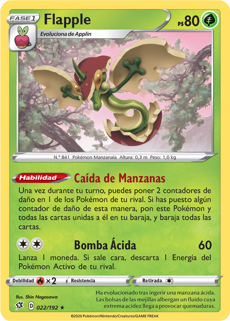 Flapple (Reverse Holo)