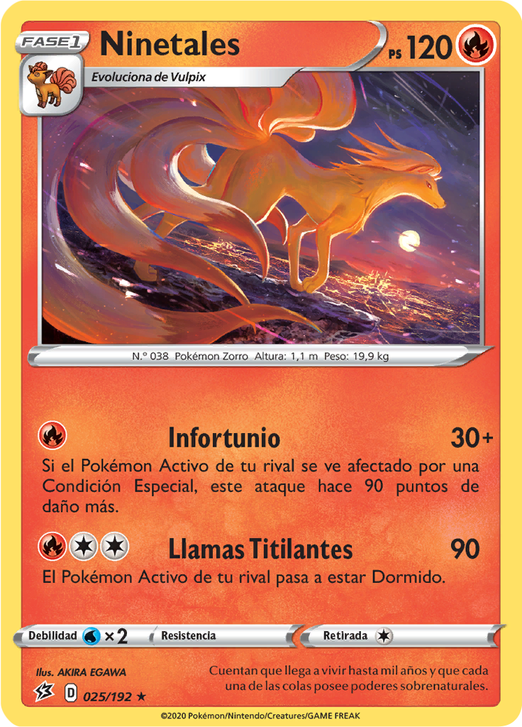 Ninetales (Reverse Holo)