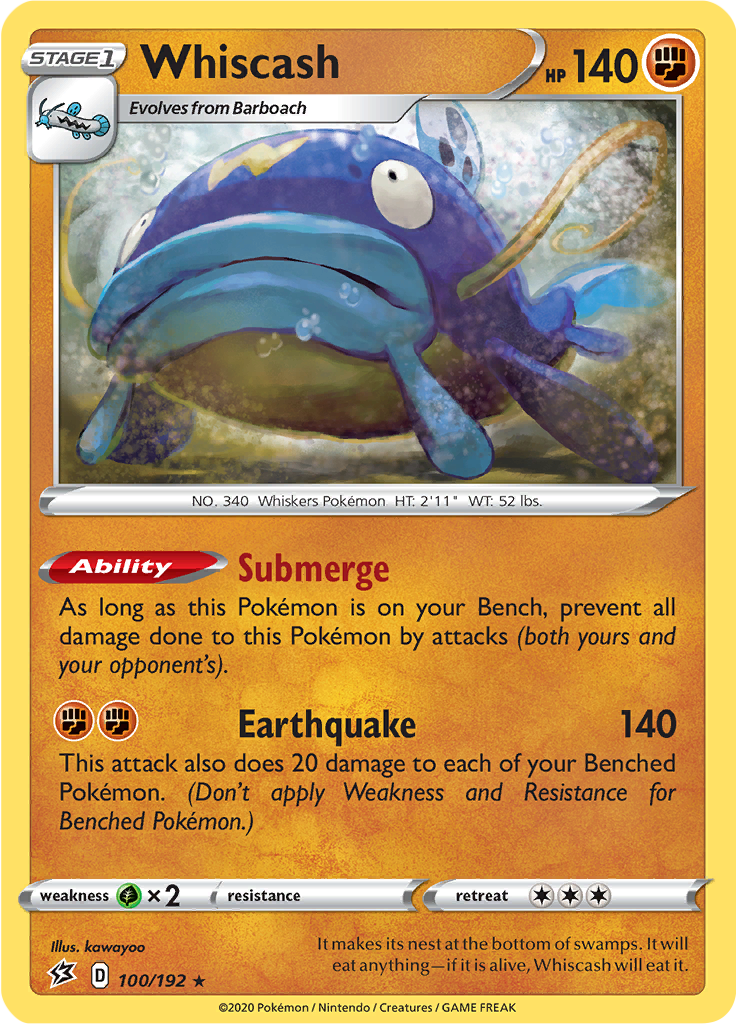 Whiscash (Reverse Holo)