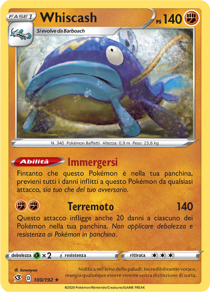 Whiscash (Reverse Holo)