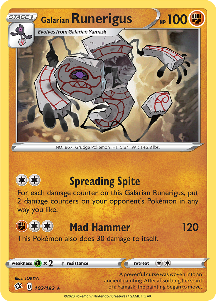 Galarian Runerigus (Reverse Holo)