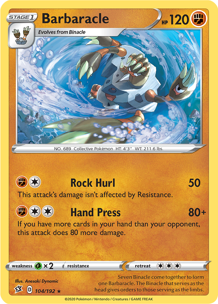 Barbaracle (Reverse Holo)
