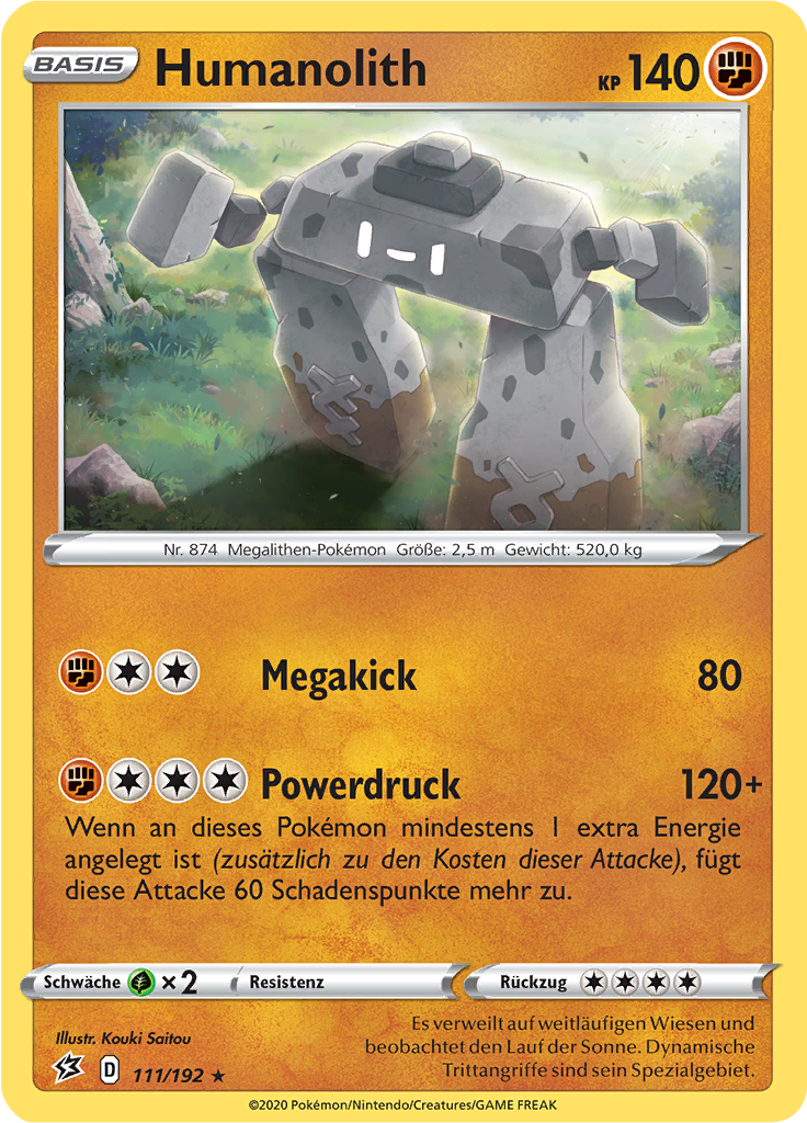 Humanolith (Reverse Holo)