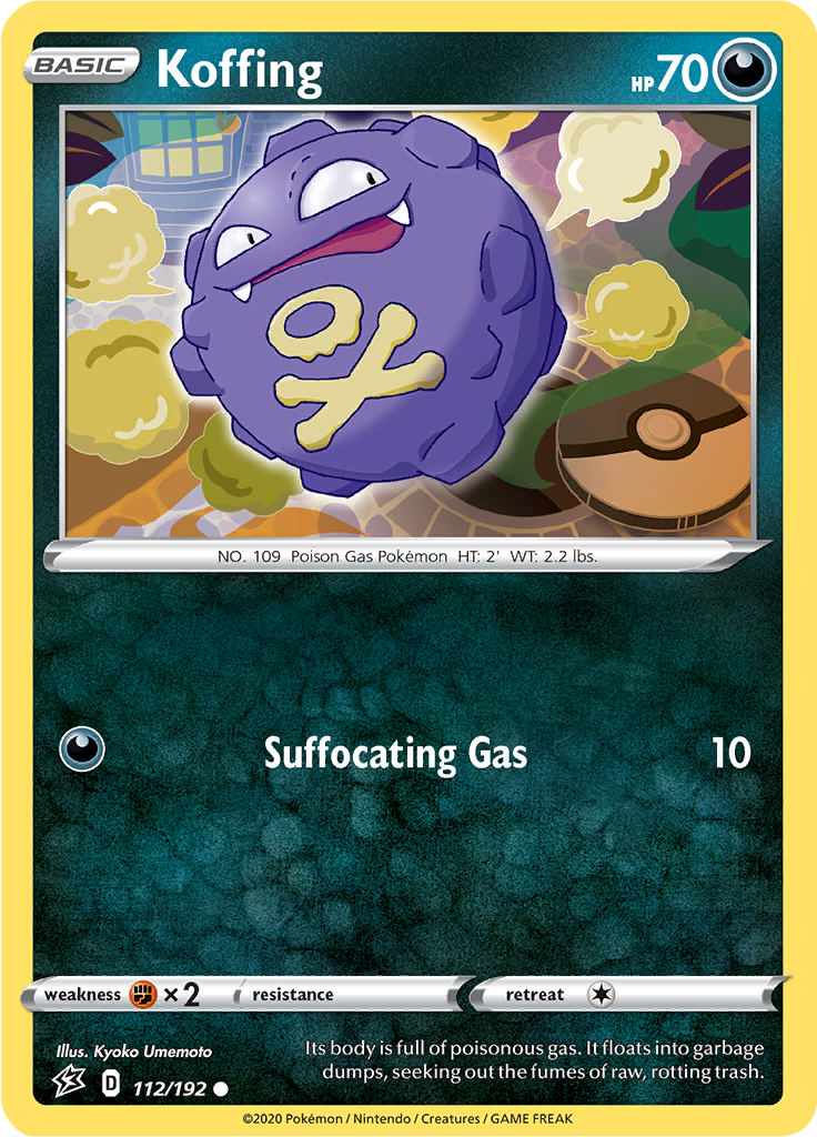 Koffing (Reverse Holo)