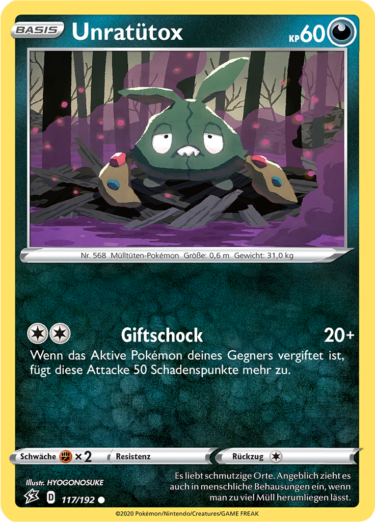 Unratütox (Reverse Holo)