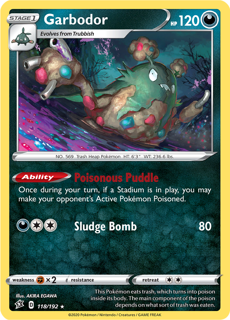 Garbodor (Reverse Holo)