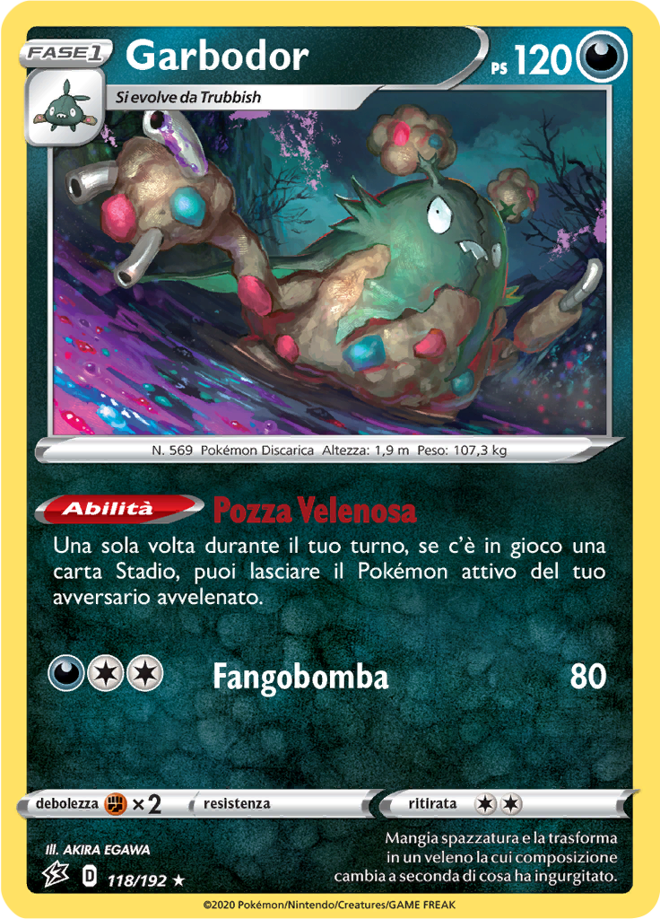 Garbodor (Reverse Holo)