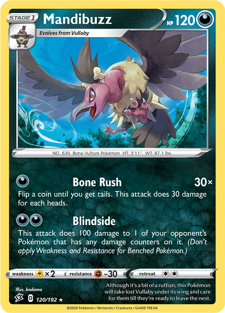 Mandibuzz (Reverse Holo)