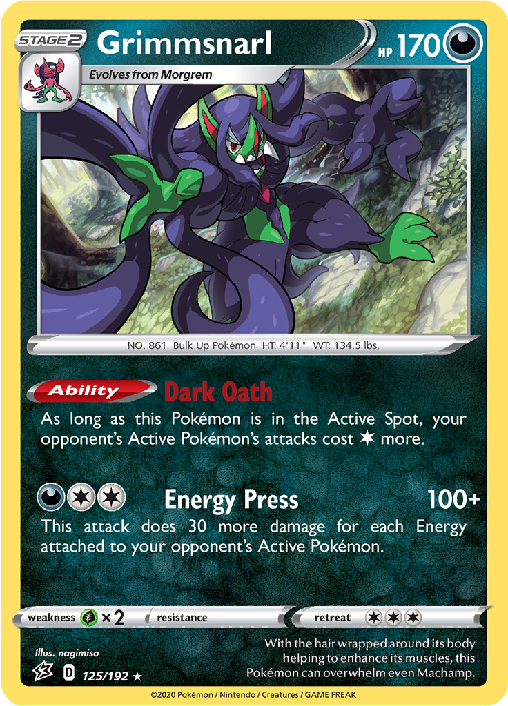 Grimmsnarl (Reverse Holo)