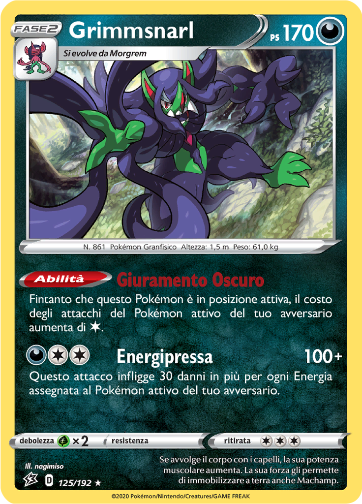 Grimmsnarl (Reverse Holo)