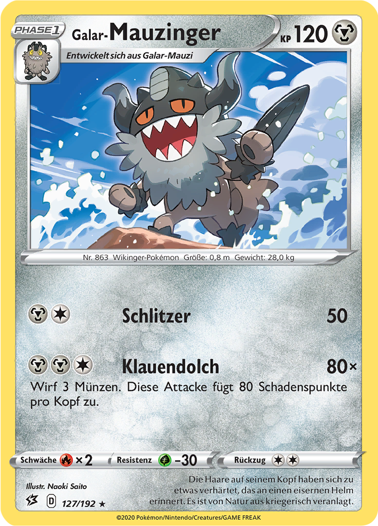Galar-Mauzinger (Reverse Holo)