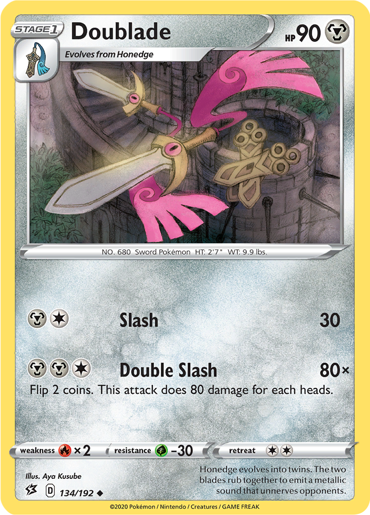 Doublade (Reverse Holo)
