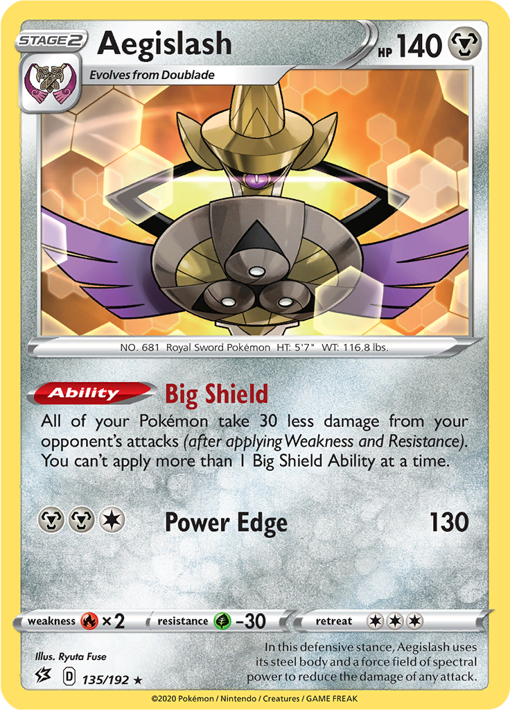 Aegislash (Reverse Holo)