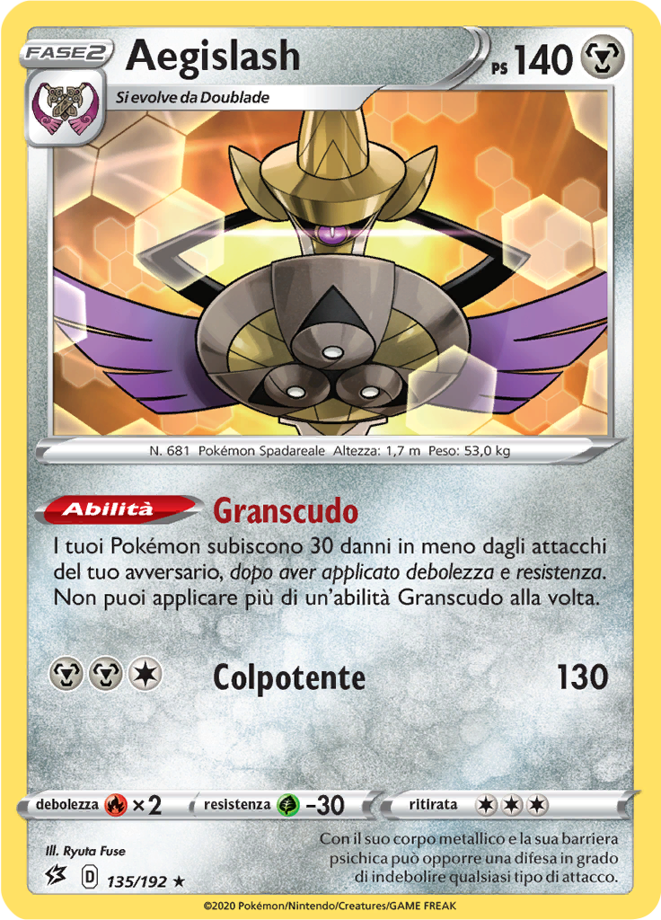 Aegislash (Reverse Holo)