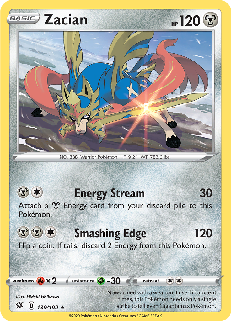 Zacian (Reverse Holo)