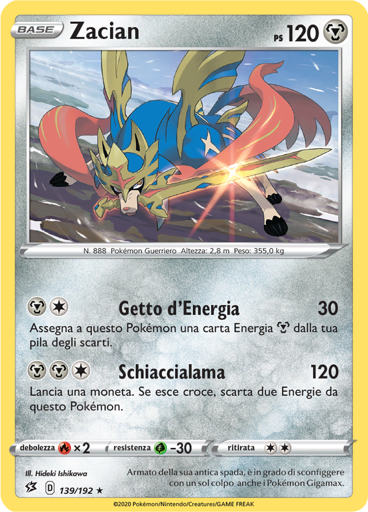 Zacian (Reverse Holo)
