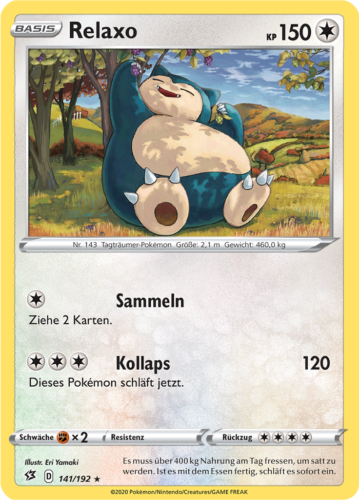 Relaxo (Reverse Holo)