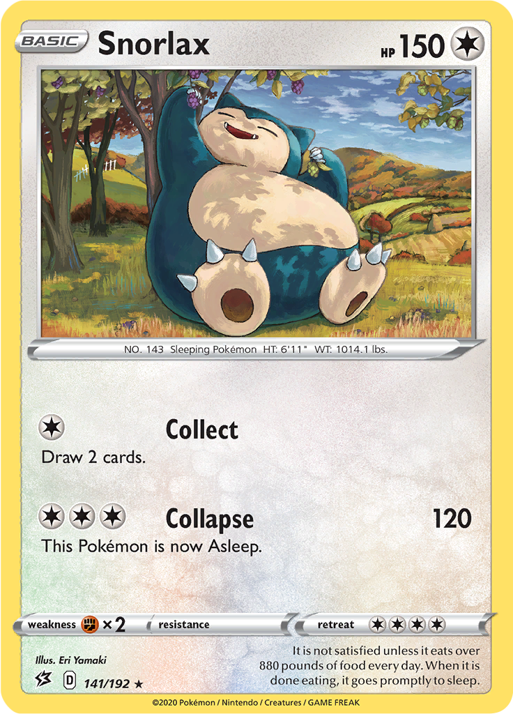 Snorlax (Reverse Holo)