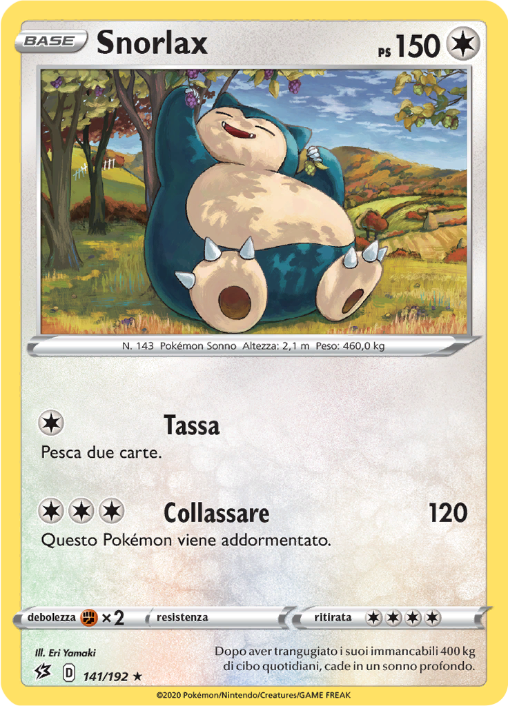 Snorlax (Reverse Holo)