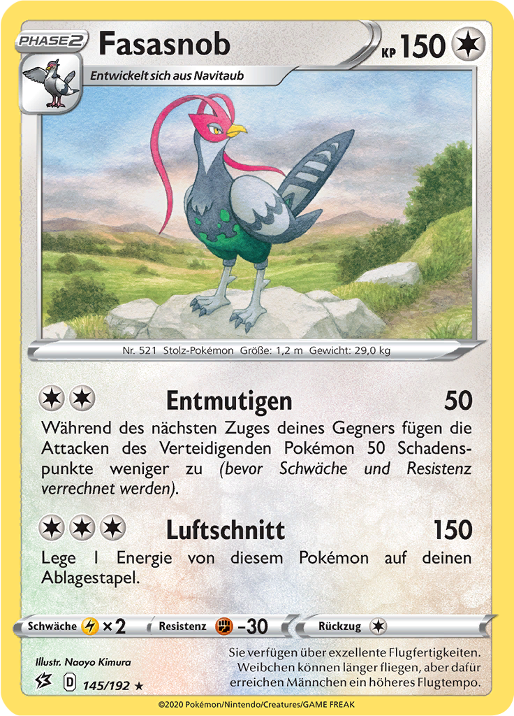 Fasasnob (Reverse Holo)