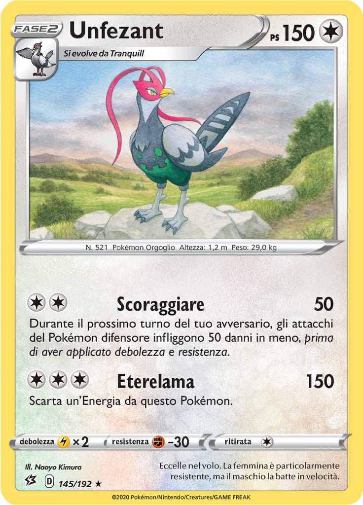 Unfezant (Reverse Holo)