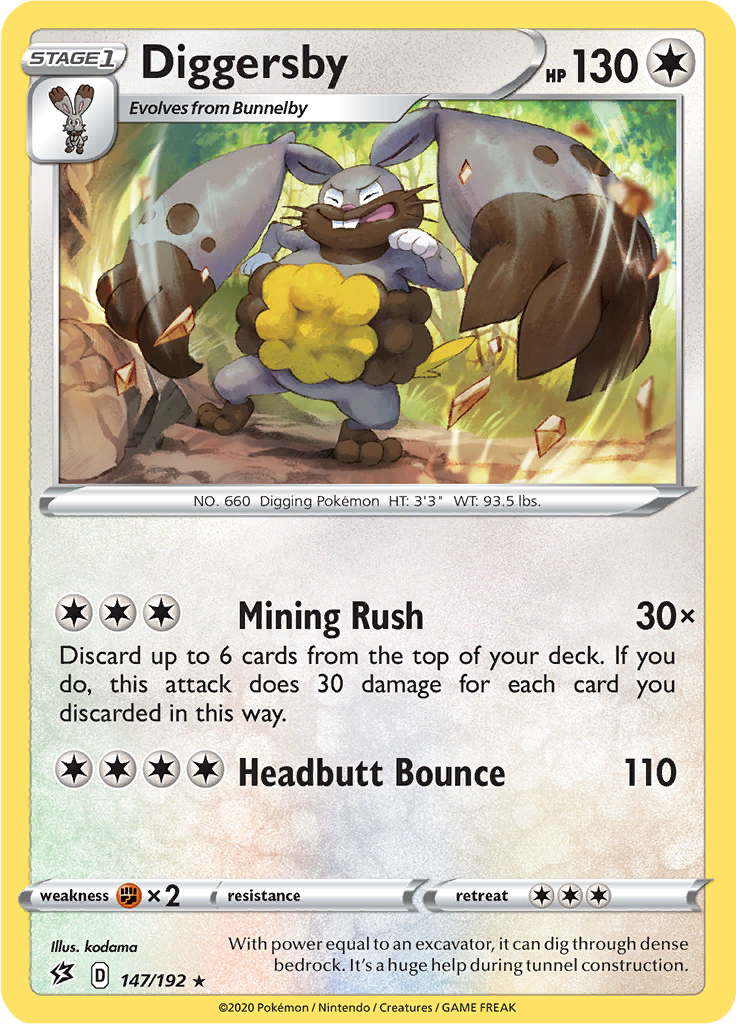 Diggersby (Reverse Holo)