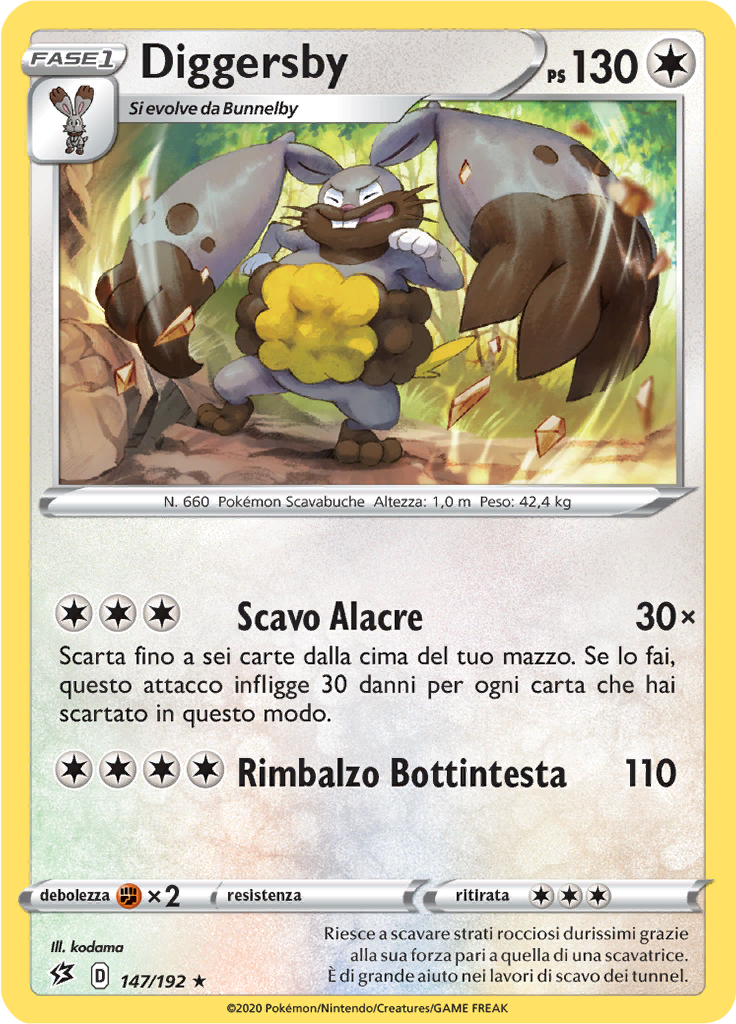 Diggersby (Reverse Holo)