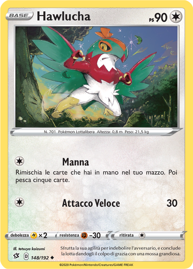 Hawlucha (Reverse Holo)