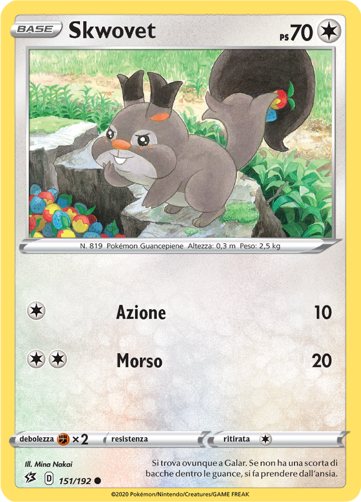 Skwovet (Reverse Holo)